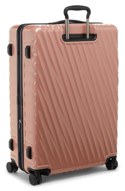 Shop Tumi 31-inch 19 Degrees Extended Trip Expandable Spinner Packing Case In Blush/navy Liquid Print
