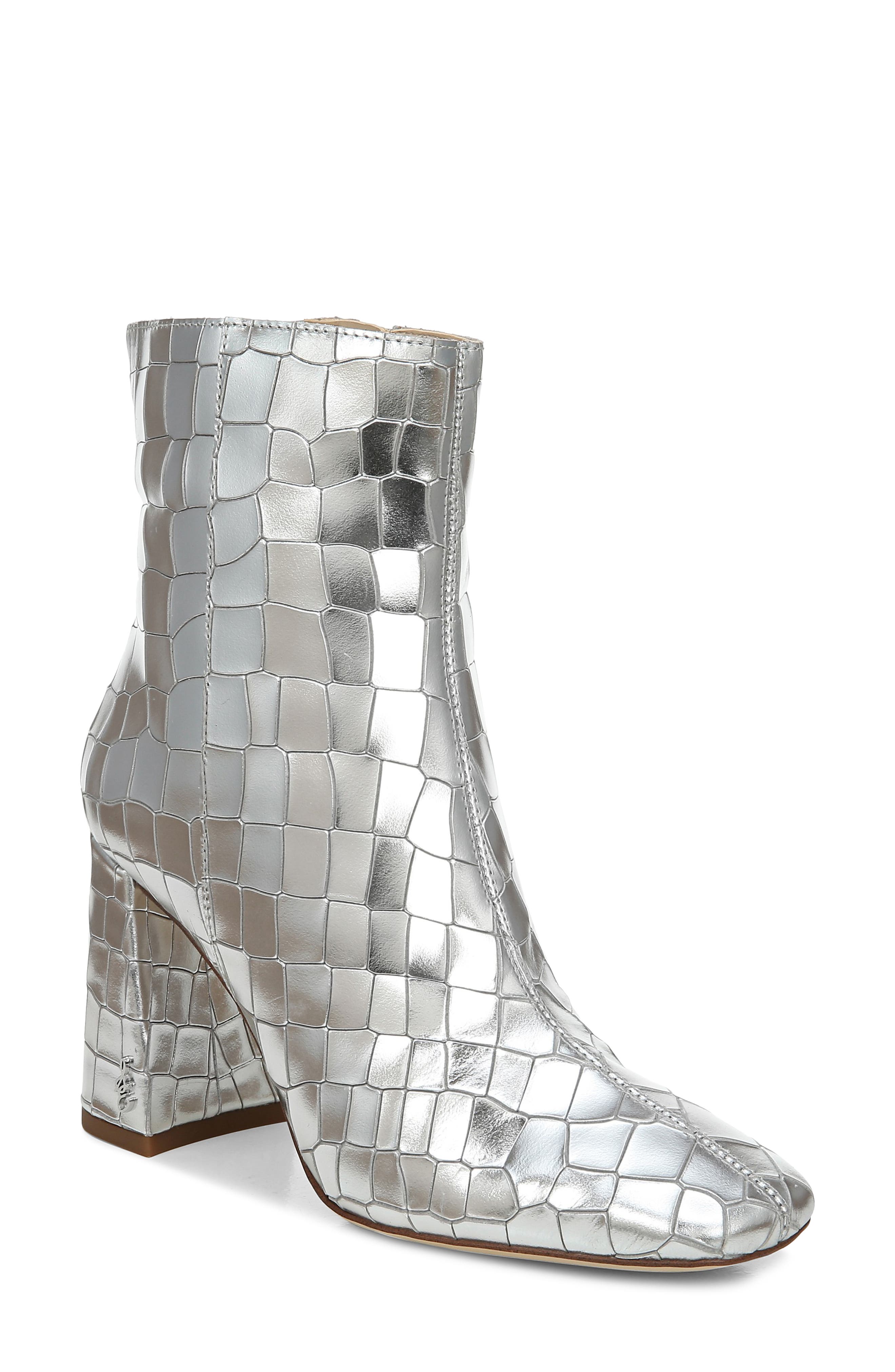 sam edelman metallic boots