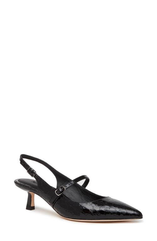 PAIGE PAIGE MAGGY SLINGBACK POINTED TOE PUMP