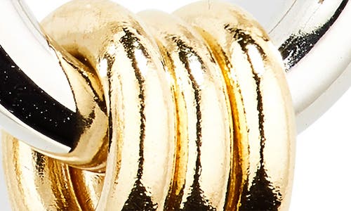 Laura Lombardi Fillia Two-tone Hoop Earrings In Two Tone