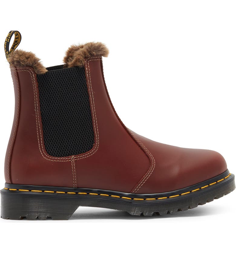 Betsy Trotwood keuken abstract Dr. Martens Leonore Faux Fur Lined Lug Sole Chelsea Boot | Nordstromrack