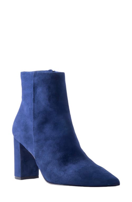 L'AGENCE Galena Pointed Toe Bootie in Midnight