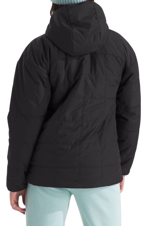 Shop The North Face Kids' Shasta Water Repellent Reversible Hooded Jacket In Tnf Black