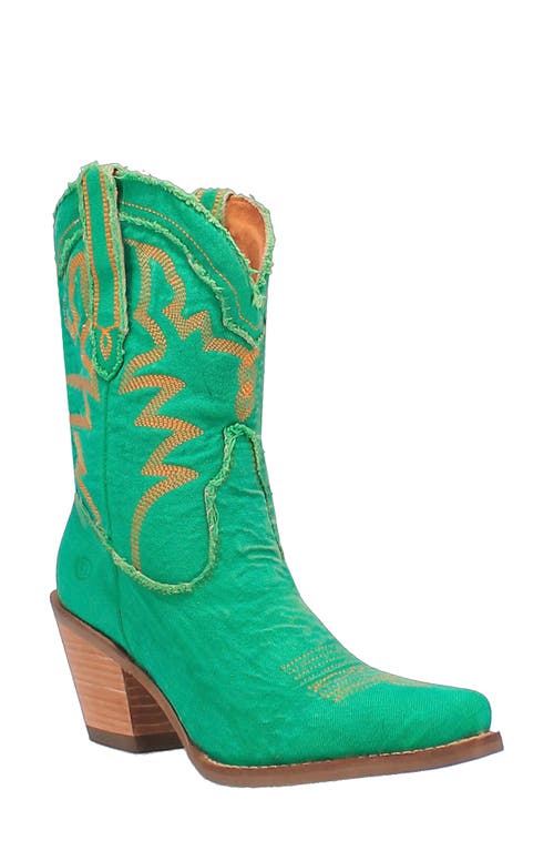Y'All Need Dolly Western Boot in Green