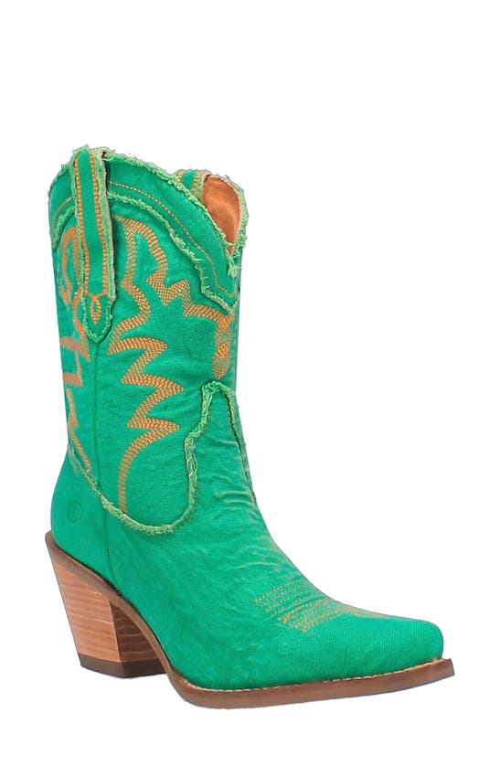 Shop Dingo Y'all Need Dolly Western Boot In Green