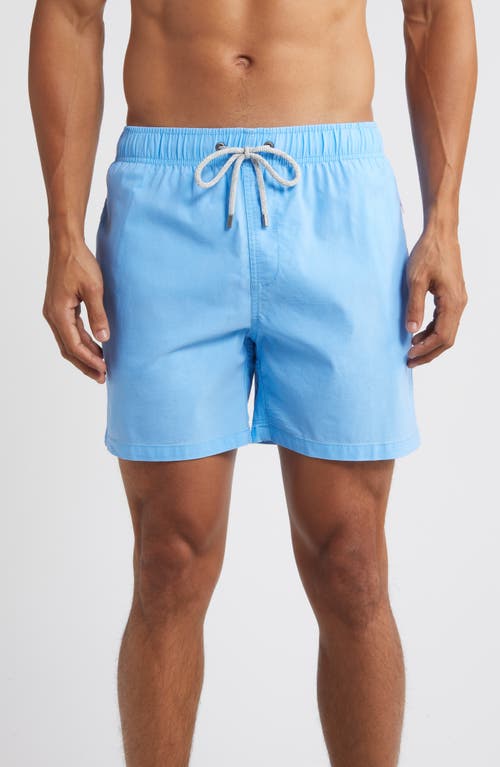 Vintage Summer Volley Swim Trunks Blue at Nordstrom,