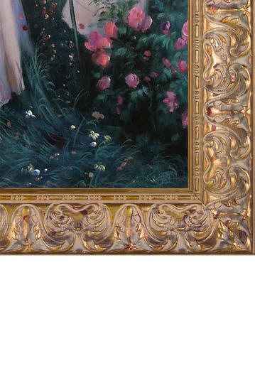 Overstock Art Carnation Lily Lily Rose Framed Oil Reproduction Of An Original Painting By John Singer Sargent 27 X31 Hautelook