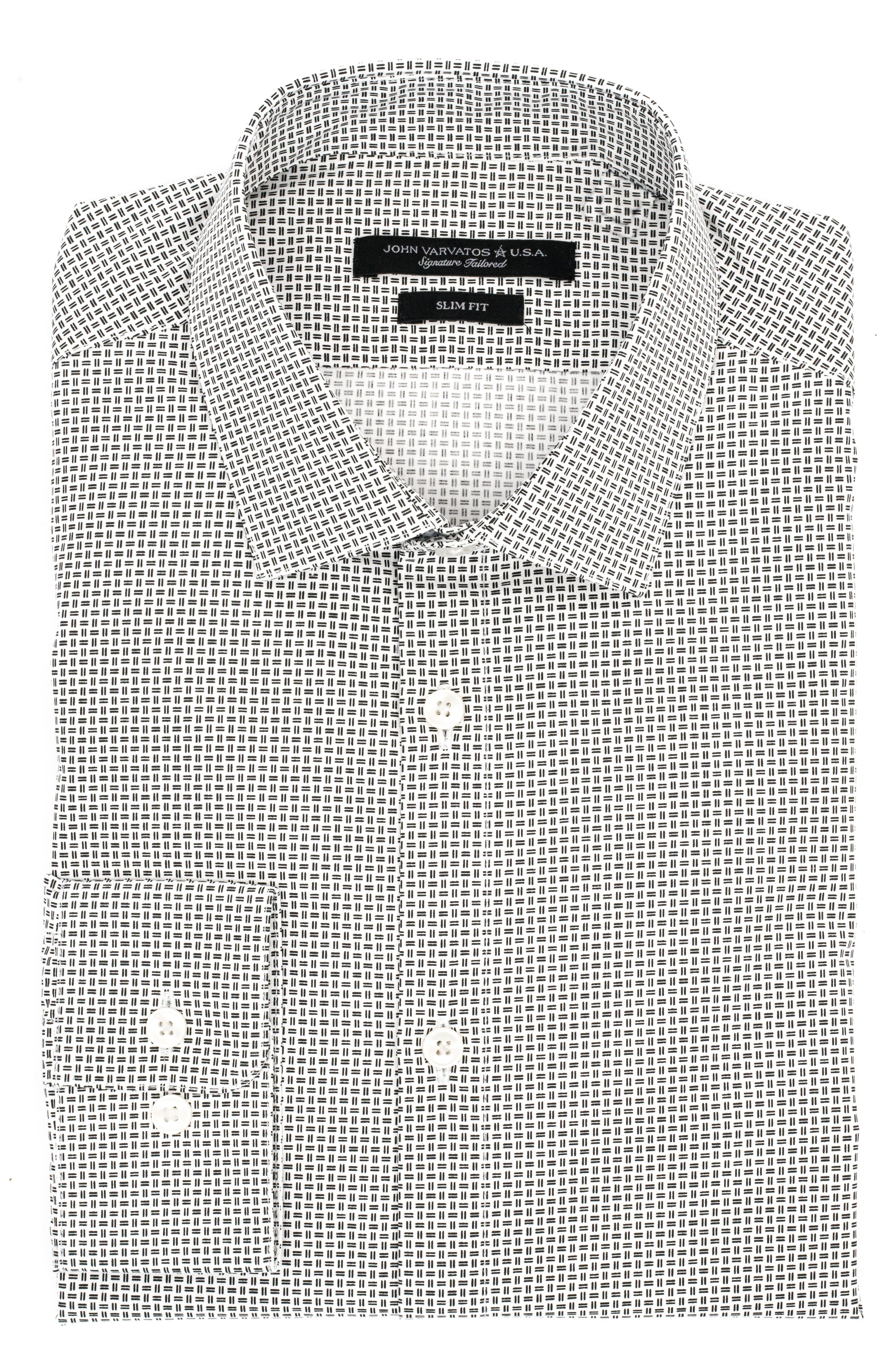 john varvatos white dress shirt