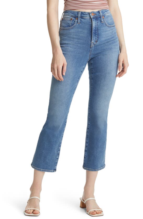 Madewell Cali Demi Boot Jeans In Dorrance Wash
