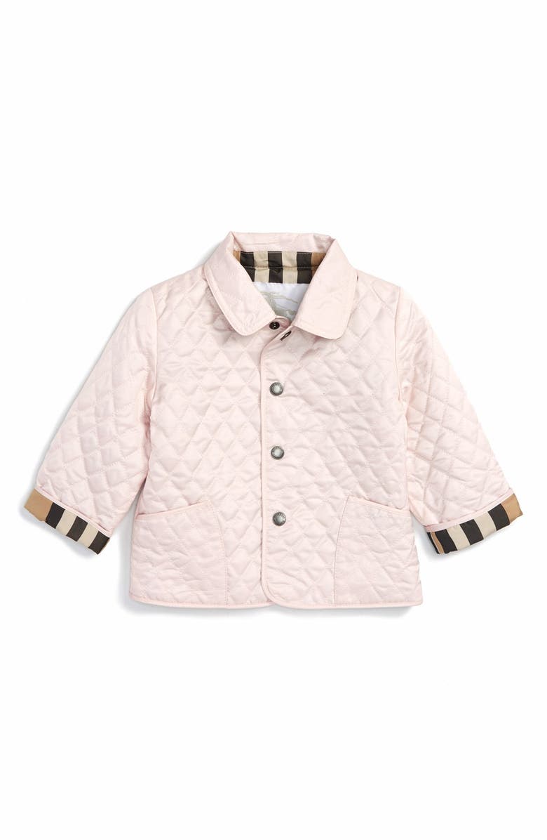 Burberry 'Colin' Quilted Jacket (Baby Girls) | Nordstrom