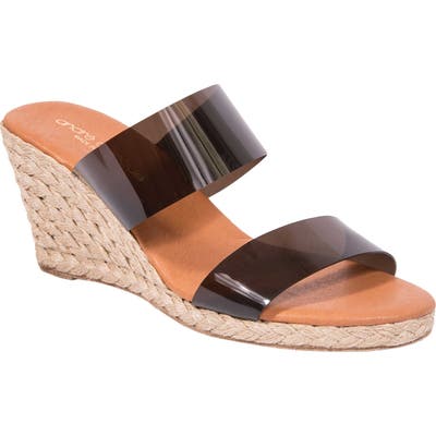 Andre Assous Anfisa Espadrille Wedge, Grey