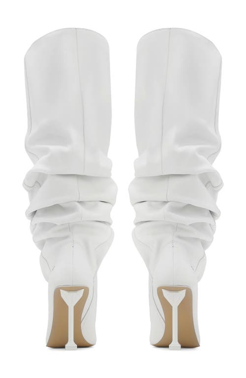 Naked Wolfe Vern Nappa Cow Leather White In White-nappa Cow Leather