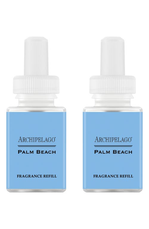 PURA x Archipelago Palm Beach 2-Pack Diffuser Fragrance Refills at Nordstrom