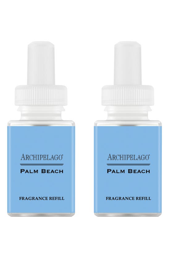Pura X Archipelago Palm Beach 2-pack Diffuser Fragrance Refills