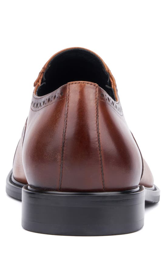 Shop Vintage Foundry Cosmio Slip-on Oxford In Cognac