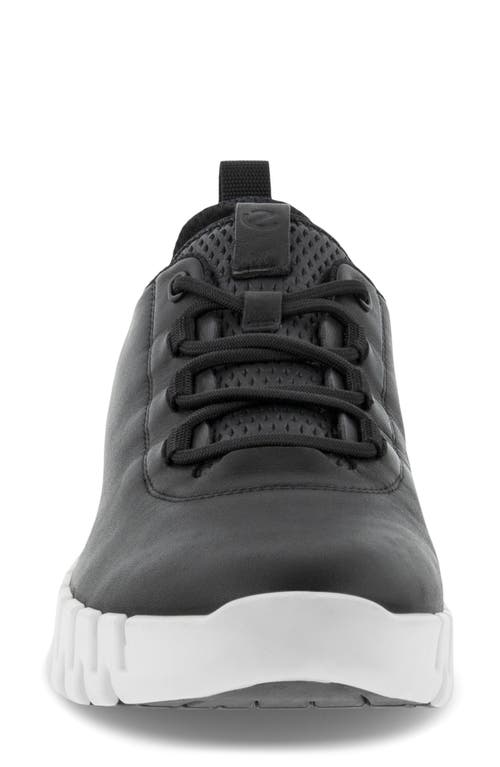 Ecco Gruuv Sneaker In Black/light Grey