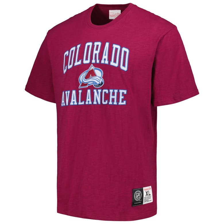 Shop Mitchell & Ness Burgundy Colorado Avalanche Legendary Slub T-shirt