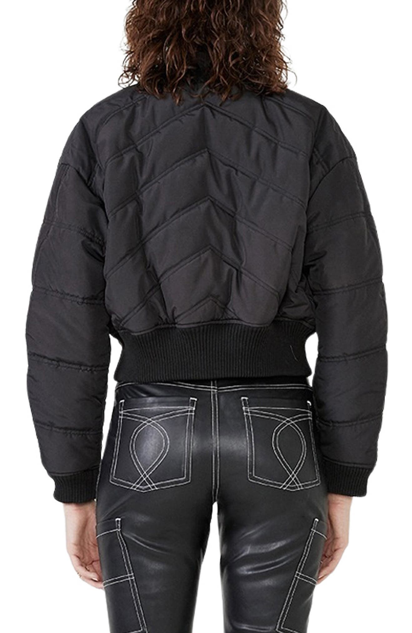 bardot puffer jacket