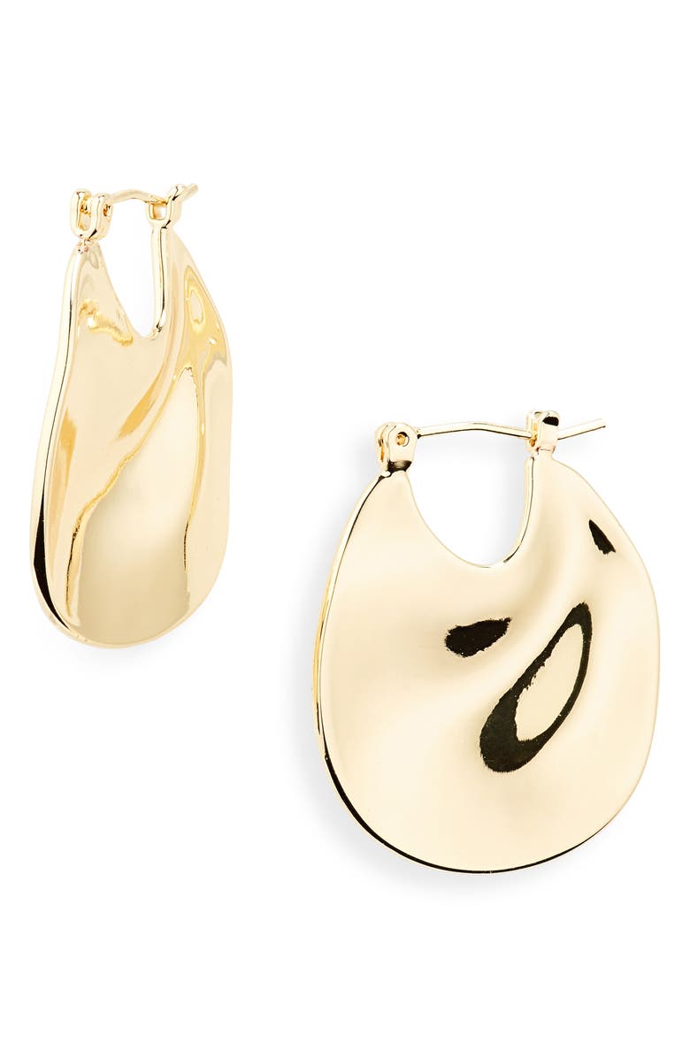 NORDSTROM RACK Demi Fine Hammered Hoop Earrings Nordstromrack