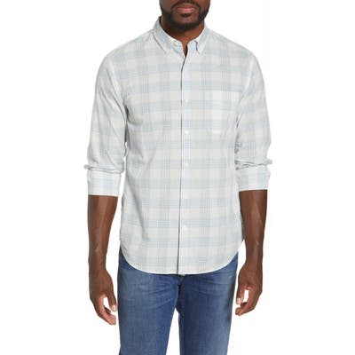 Bonobos Slim Fit Plaid Button-Down Shirt, White