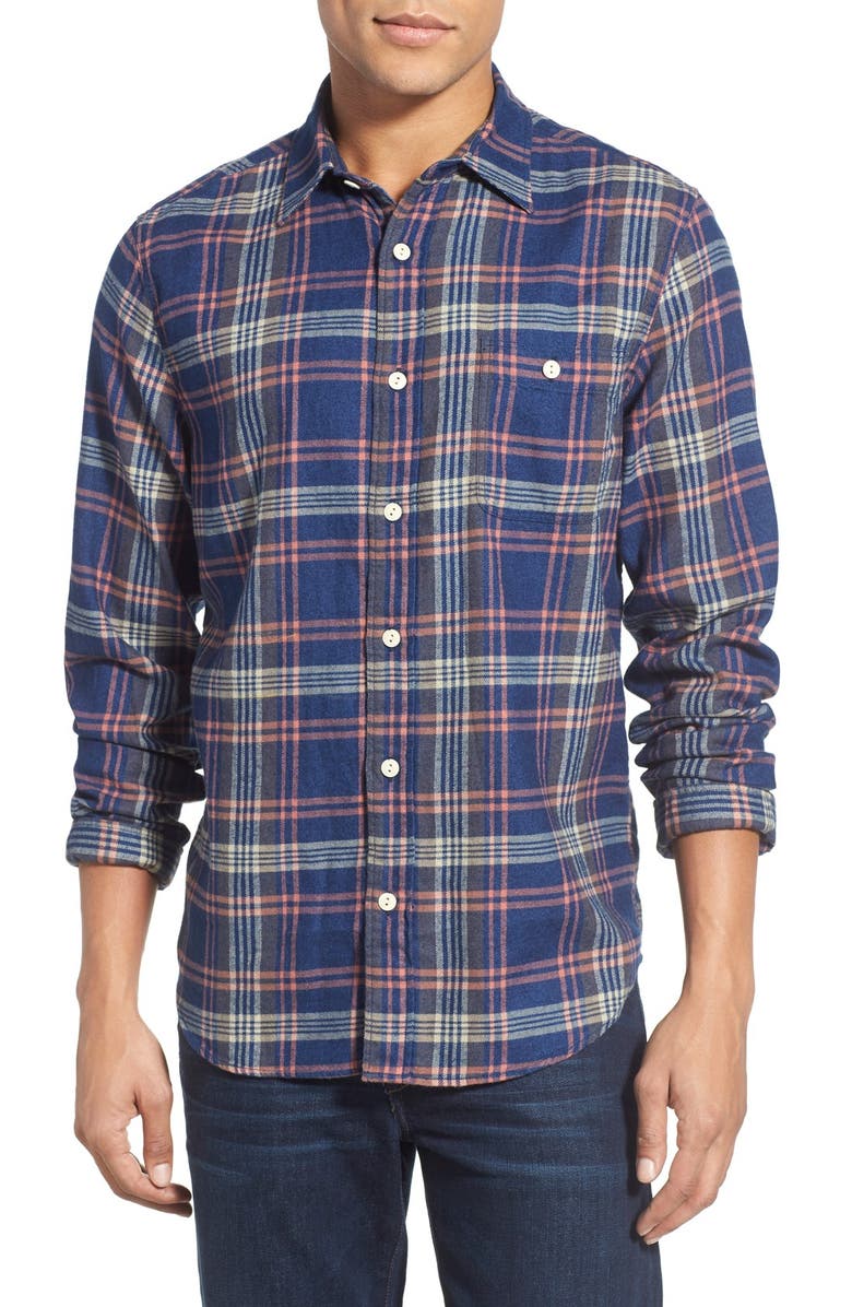 Faherty 'Seaview' Regular Fit Plaid Sport Shirt | Nordstrom