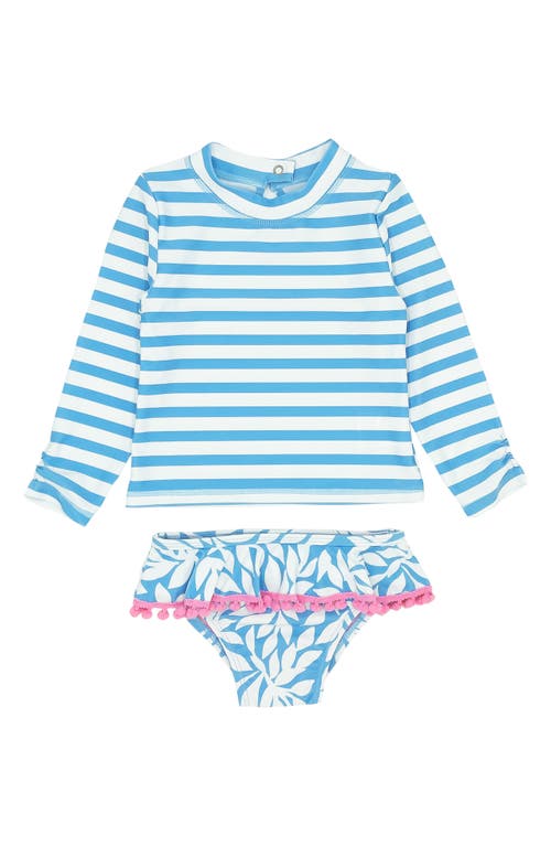 Feather 4 Arrow Sand Toes Two-Piece Swimsuit Blue Grotto at Nordstrom,