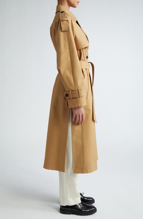 PARTOW PARTOW RORY BONDED COTTON TRENCH COAT