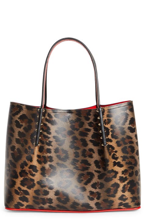 Paloma medium - Top handle bag - Grained calf leather and spikes  Loubinthesky Seville - Black - Christian Louboutin