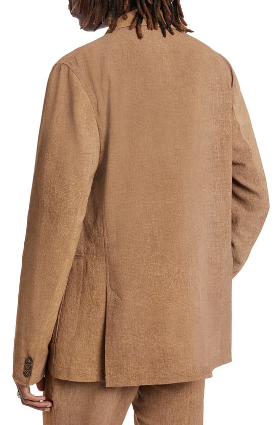 Shop John Varvatos Slim Fit Cotton Jacket In Clay Brown