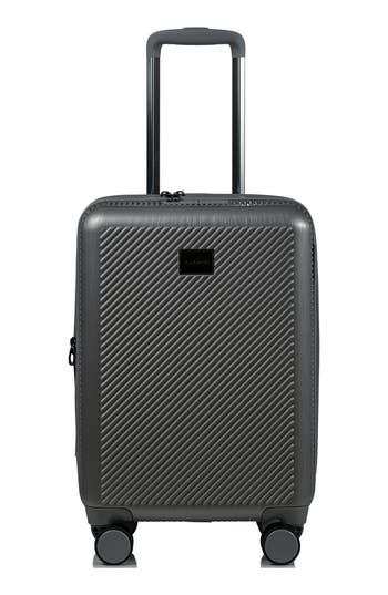 Champs Iconic Ii Carry-on Hardside Suitcase In Silver