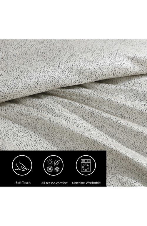 Vera Wang Speckled Stain Weave Comforter Set In Taupe