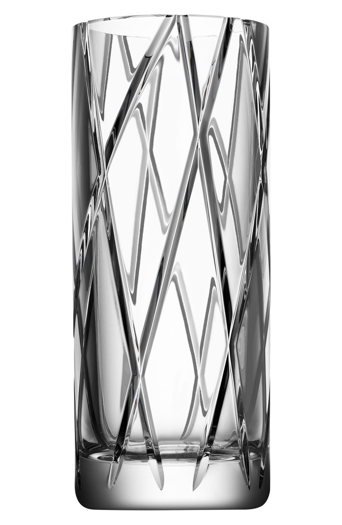 EAN 7321646018796 product image for Orrefors Explicit Stripes Lead Crystal Vase, Size Small - White | upcitemdb.com