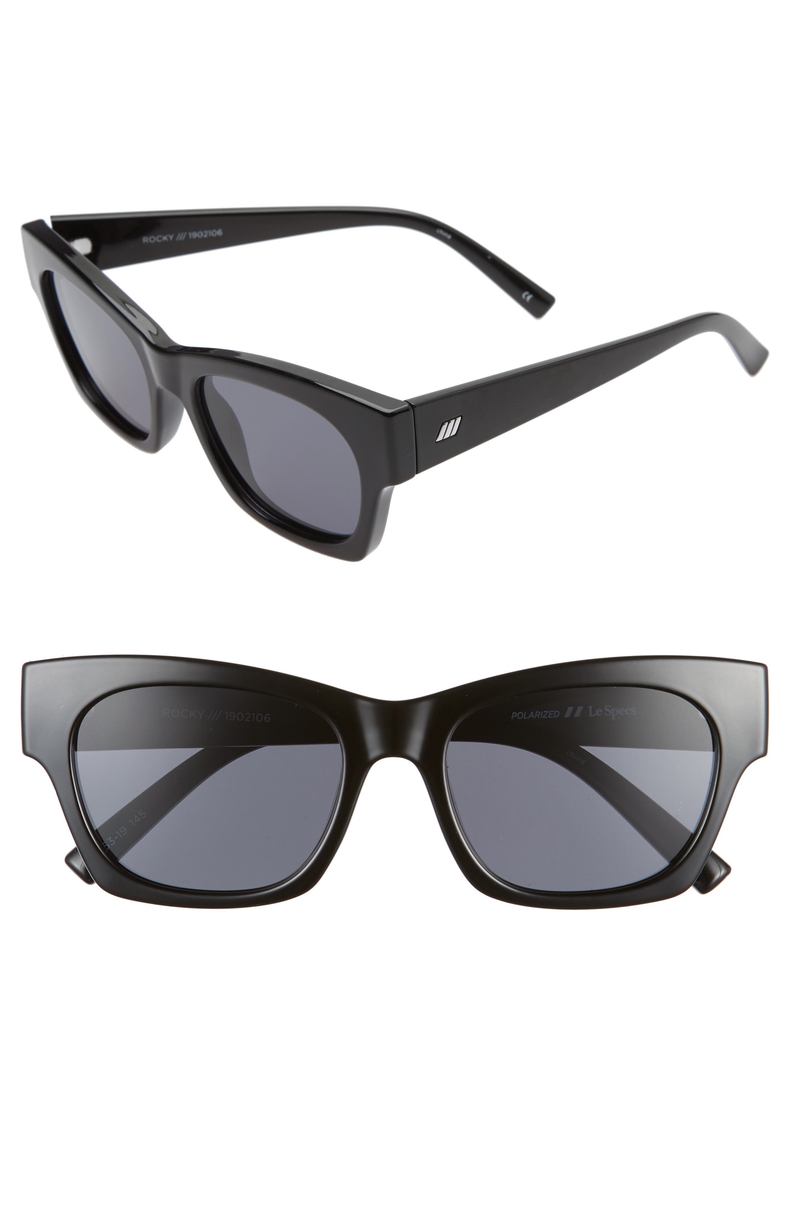 Le Specs Rocky 53mm Polarized Cat Eye Sunglasses Nordstrom