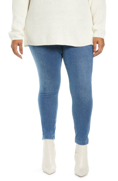 Lyssé Skinny Jeggings in Mid Wash at Nordstrom,  2X