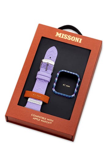 Missoni Zigzag 41mm Apple Watch® Gift Set In Neutral