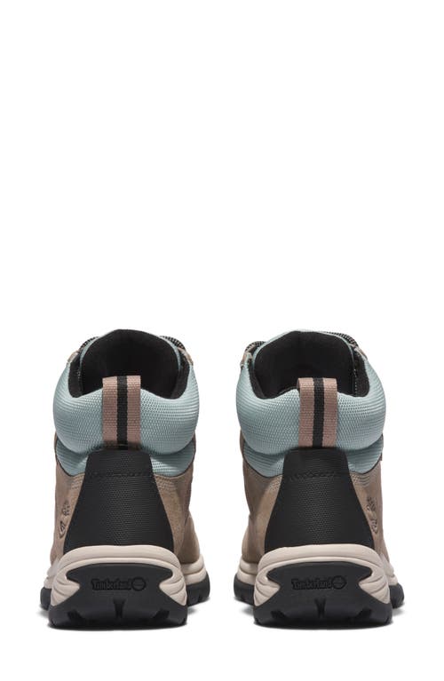 Timberland White Ledge Waterproof Hiking Boot In Taupe Gray