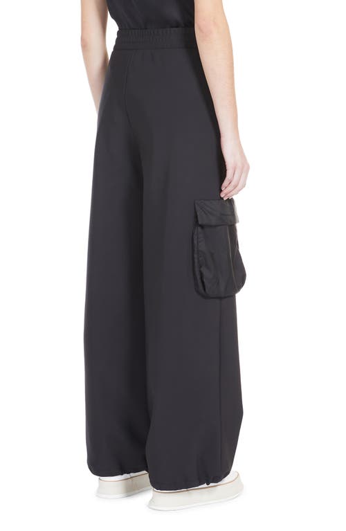 Shop Max Mara Leisure Filante Cargo Pants In Black