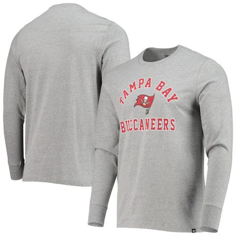 San Francisco 49ers Fan Gear Throwback Mascot Henley Long Sleeve Hoodie  T-Shirt - Scarlet