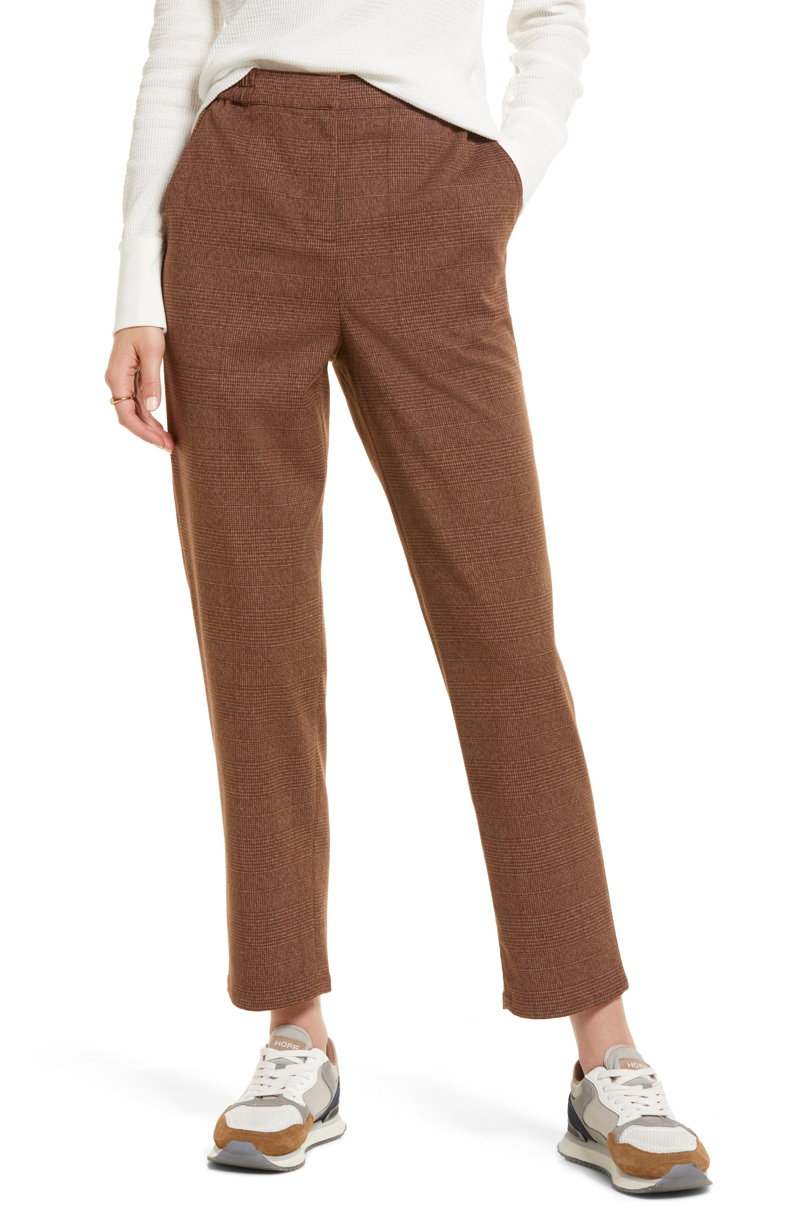 Women's Brown Cropped \u0026 Capri Pants 