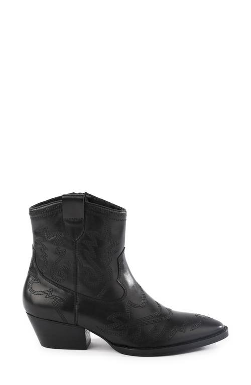 Shop Seychelles Eagle Rock Short Western Boot In Black Leather