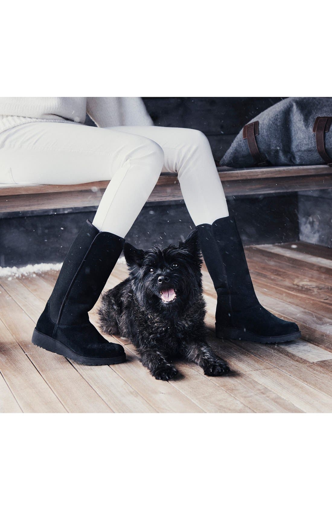 ugg kara classic slim black