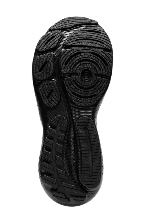 Shop Brooks Glycerin 21 Running Shoe In Black/black/ebony