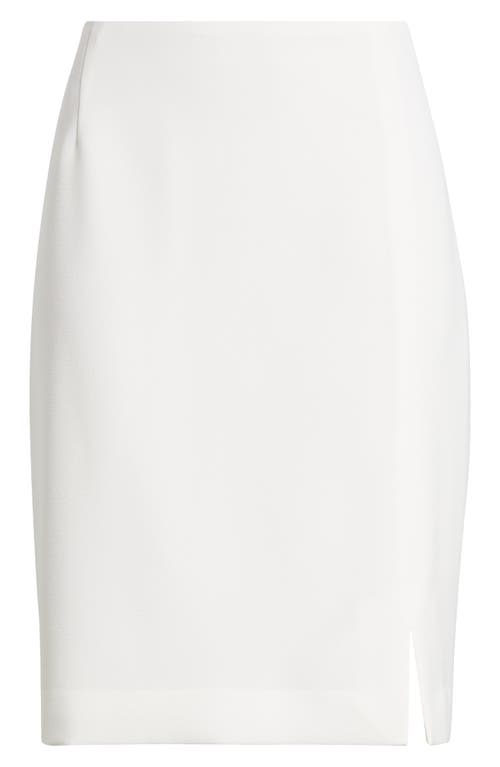 Pencil Skirt in Ivory