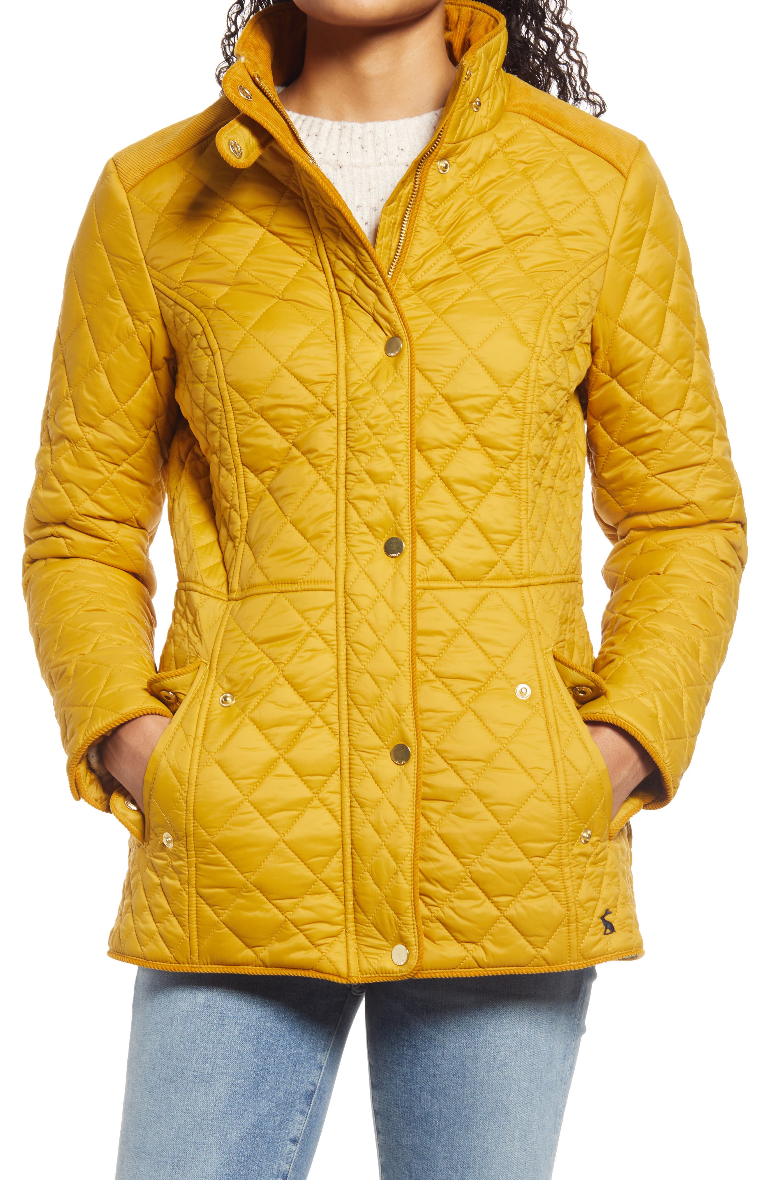 joules quilted jacket size 14