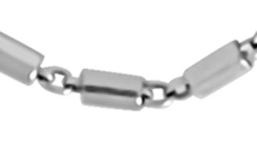 Bony Levy 14k Gold Bar Station Chain Necklace In 14k White Gold