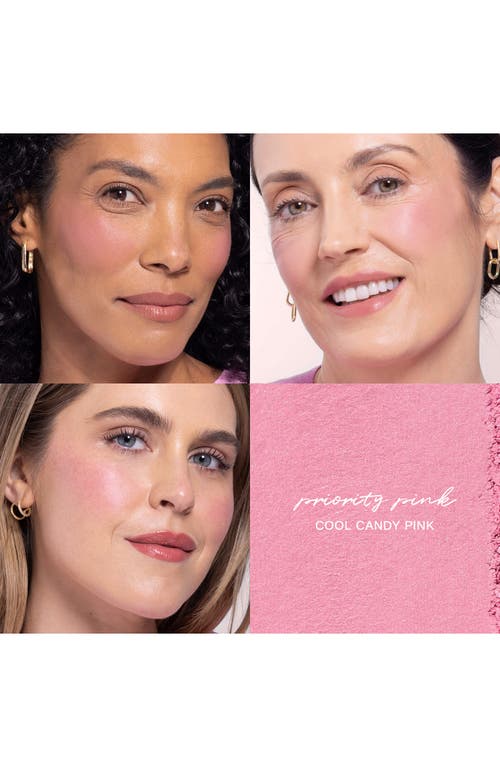 Wander Beauty Blush All Day Hydrating Powder Blush In Priority Pink