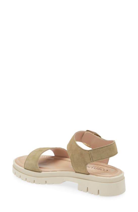 Shop Cordani Alessia Sandal In Crosta Khaki