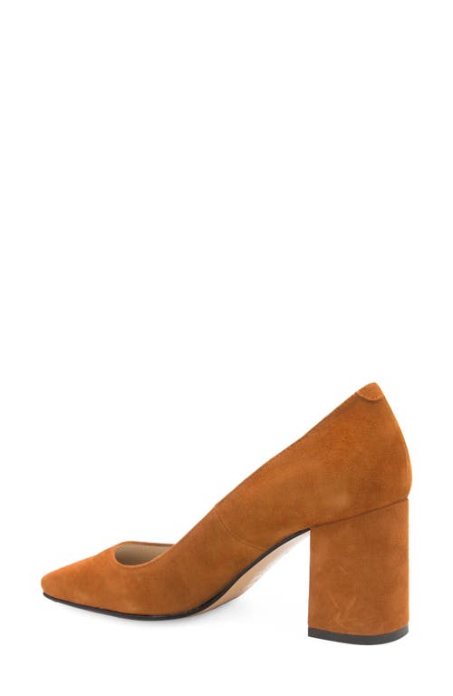 Amalfi By Rangoni Falco Block Heel Pump In Whiskey Cashmere