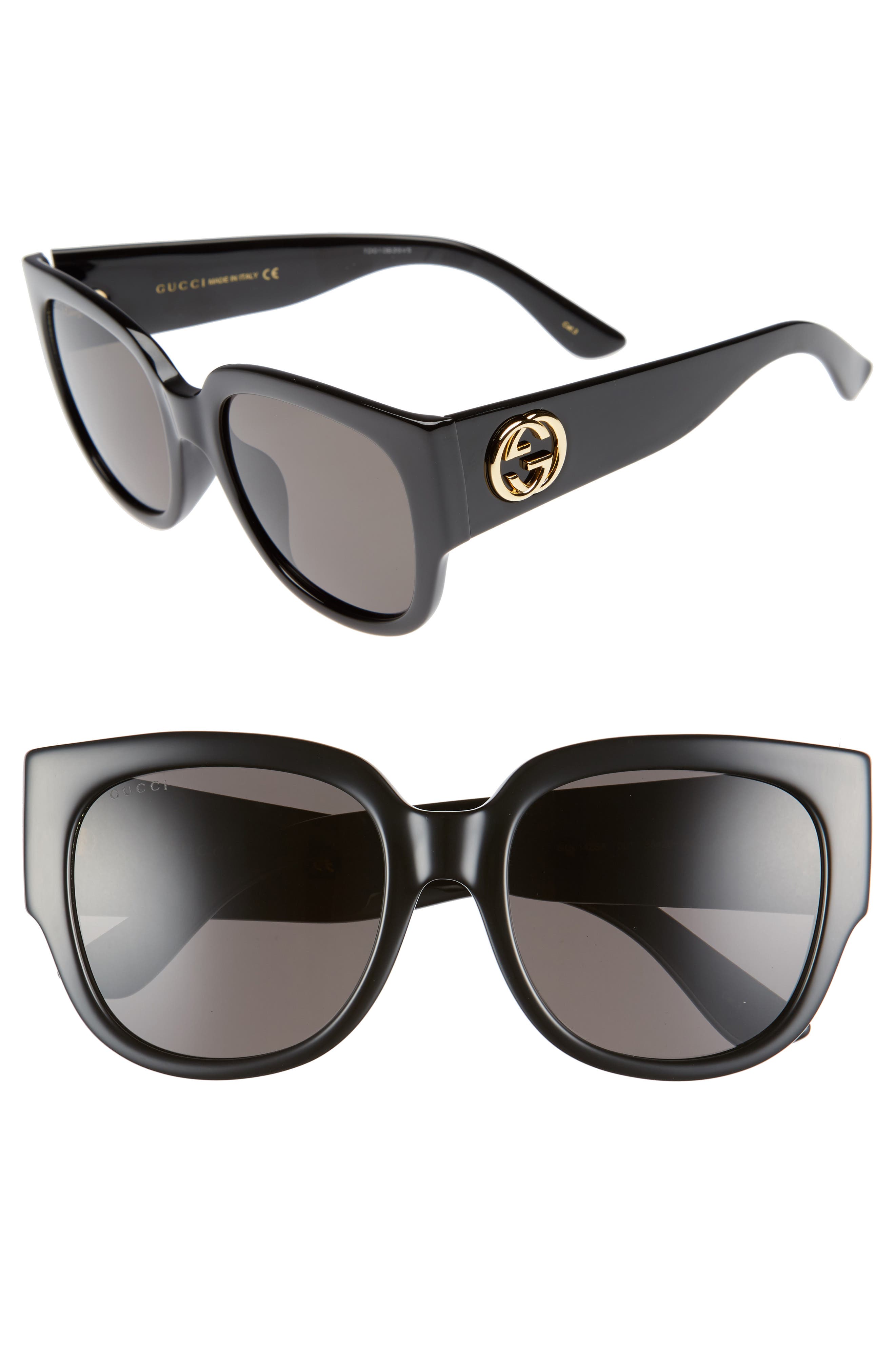 Gucci 55mm sunglasses best sale