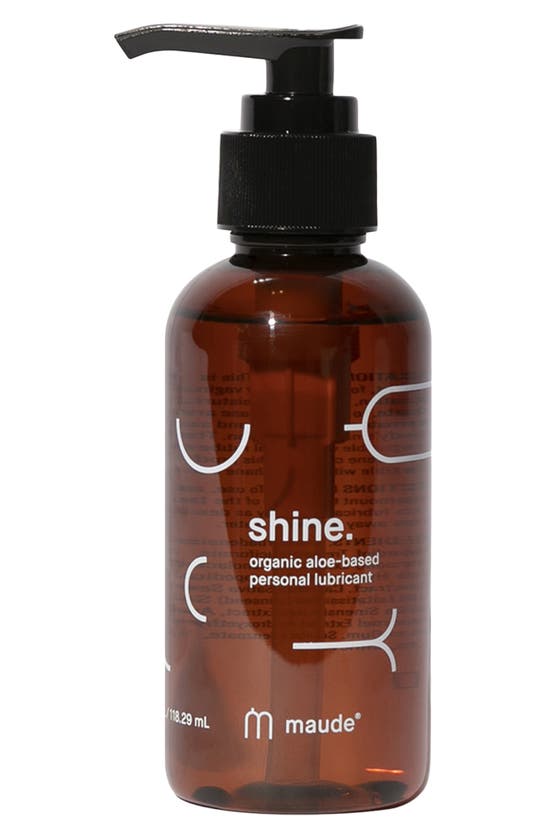 Maude Shine Organic Personal Lubricant, 4 oz